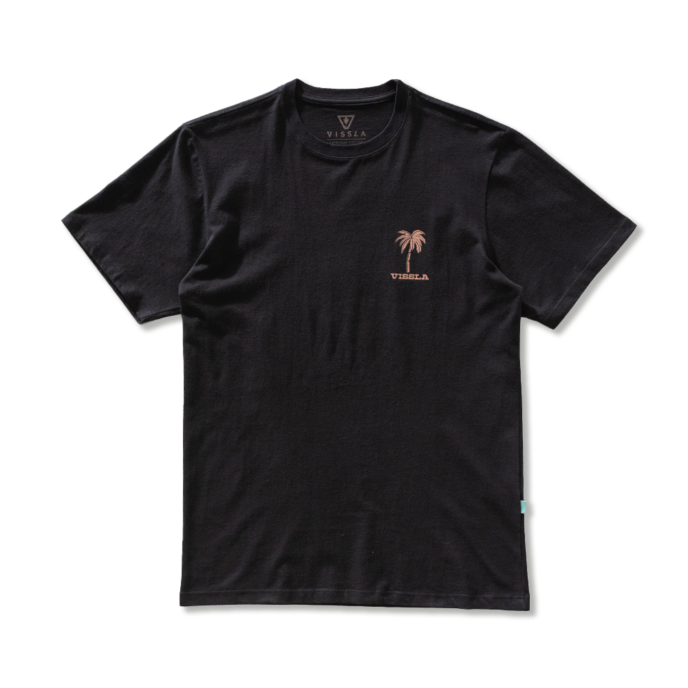 Camiseta Manga Curta Preta Vissla Creatures