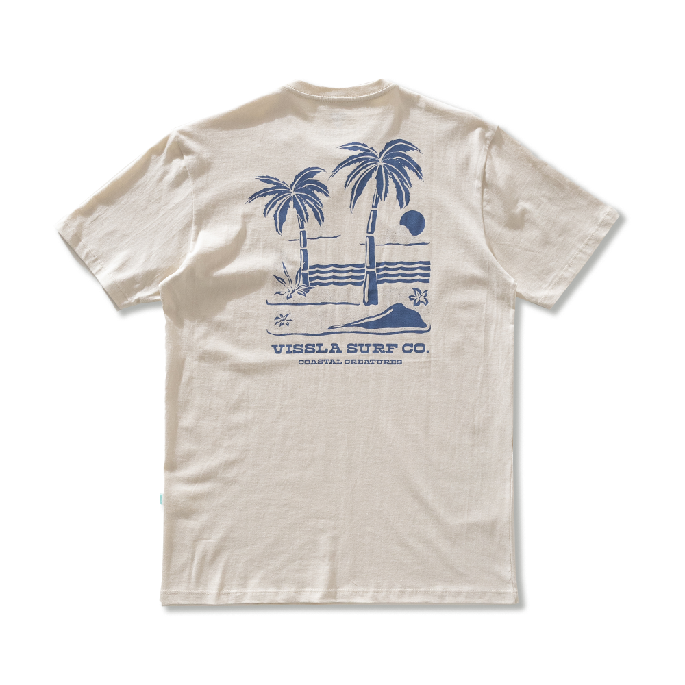 Camiseta Manga Curta Off White Vissla Creatures