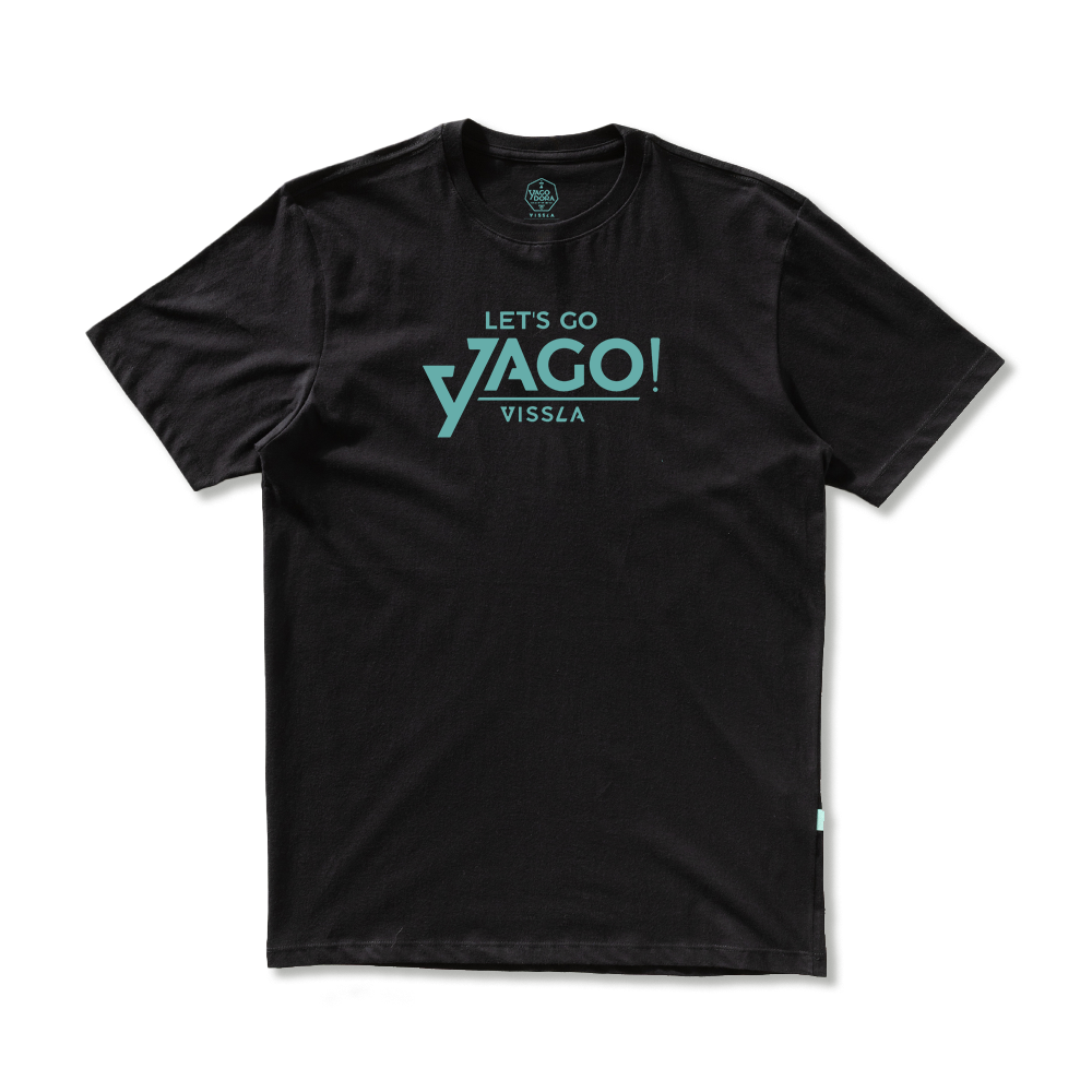 Camiseta Masculina Preta Vissla Let’s Go Yago