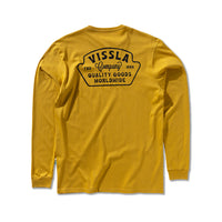 Thumbnail for Camiseta Manga Longa Vissla Quality Goods Amarelo