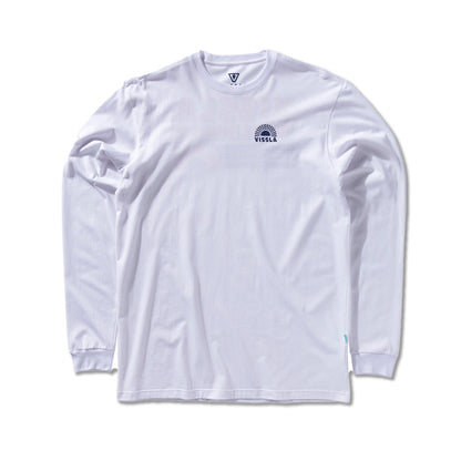 Camiseta Manga Longa Vissla Speed Wobble Branco