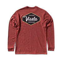 Thumbnail for Camiseta Manga Longa Vissla Creators Vermelho