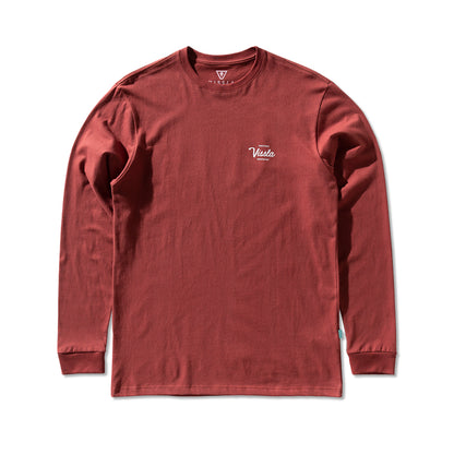 Camiseta Manga Longa Vissla Creators Vermelho