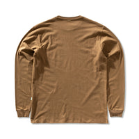Thumbnail for Camiseta Vissla Established Manga Longa Marrom