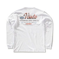 Thumbnail for Camiseta Vissla Handmade Branca Manga Longa