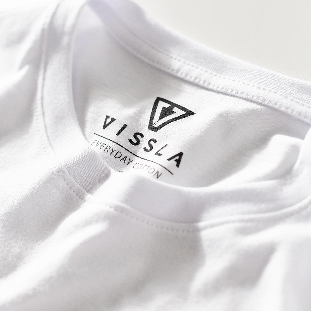 Camiseta Vissla Handmade Branca Manga Longa