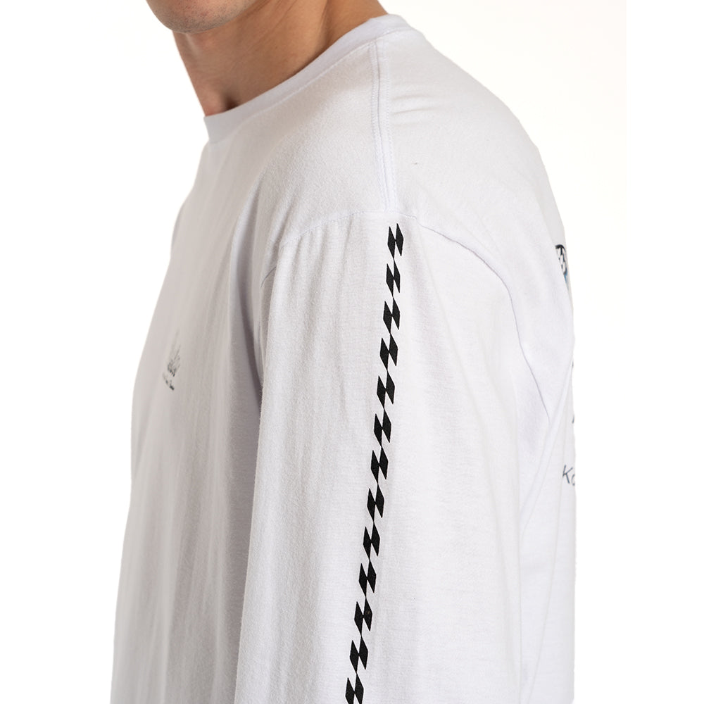 Camiseta Vissla Handmade Branca Manga Longa