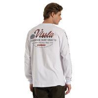 Thumbnail for Camiseta Vissla Handmade Branca Manga Longa