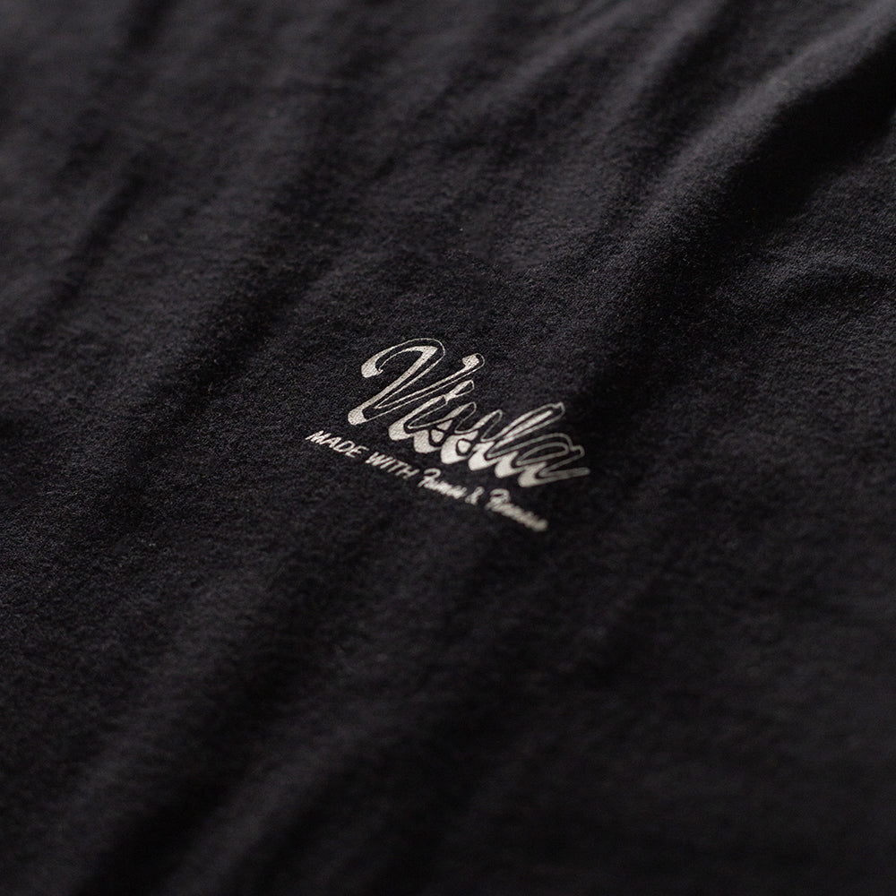 Camiseta Vissla Handmade Preta Manga Longa
