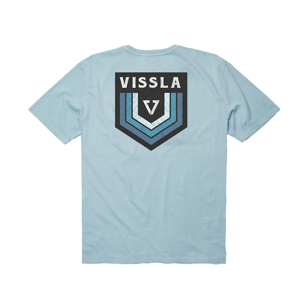 Camiseta Especial Azul Vissla Emblem