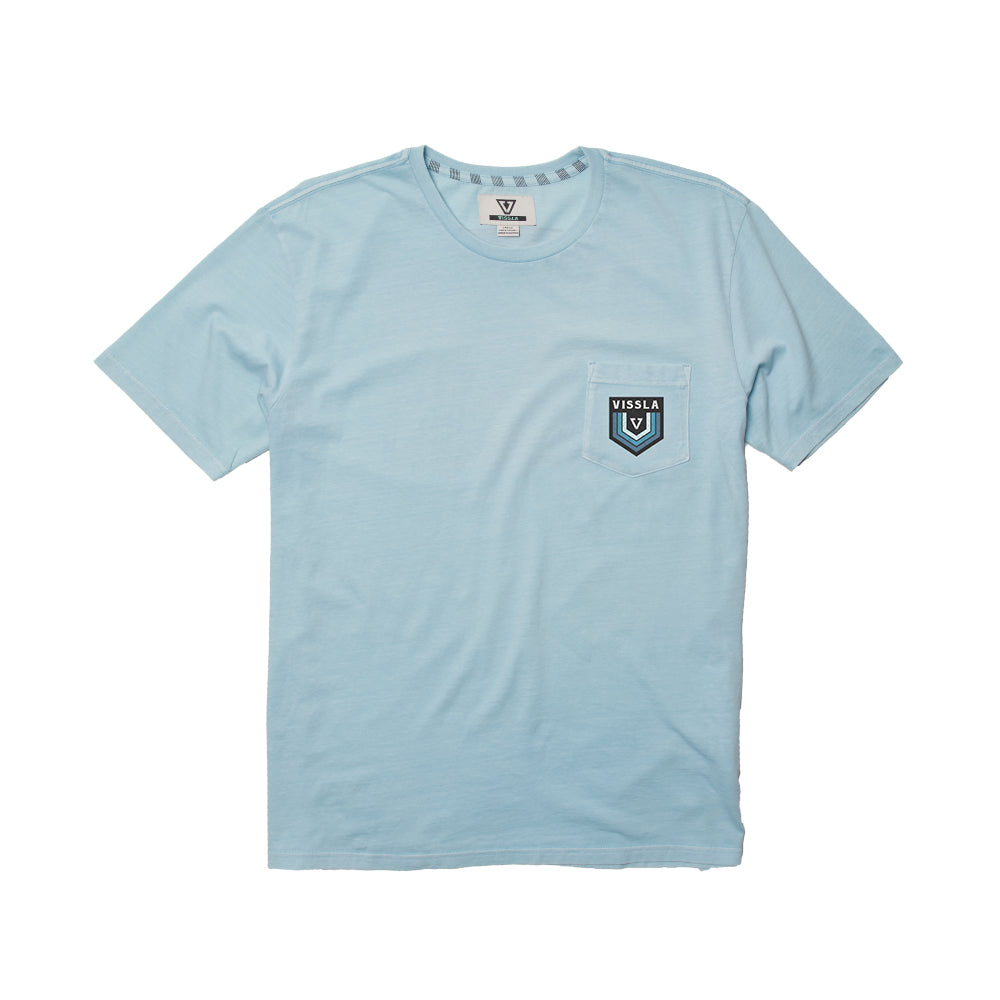 Camiseta Especial Azul Vissla Emblem