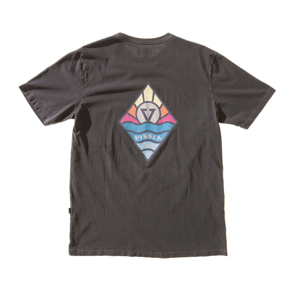 Camiseta Vissla So Glassy Cinza