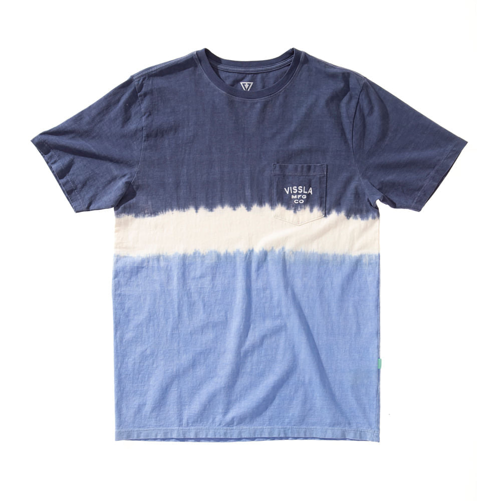 Camiseta Vissla Drop Out Azul
