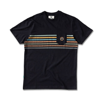 Camiseta Vissla Parallels Preta