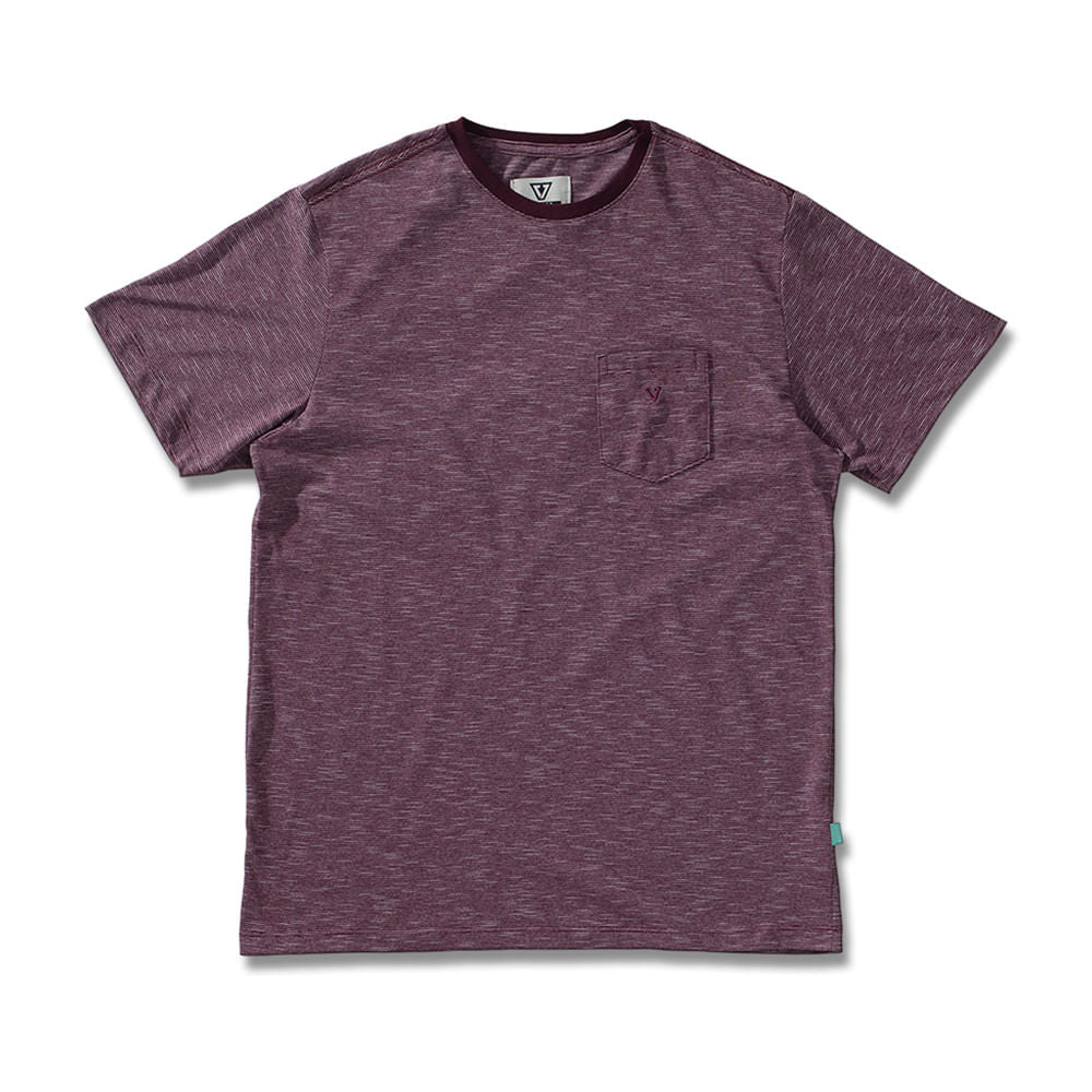 Camiseta Vissla Low Line Vinho