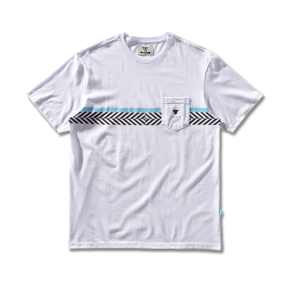 Camiseta Vissla Woodside Branca