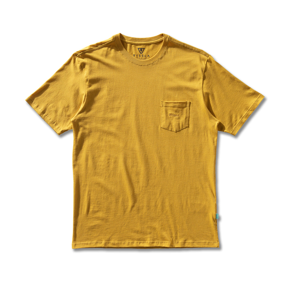 Camiseta Vissla Vintage Amarela