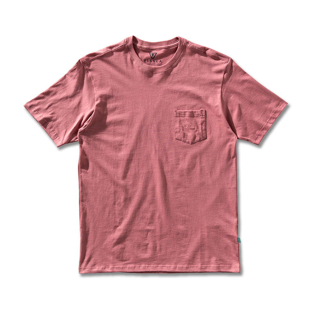 Camiseta Vissla Vintage Rosa