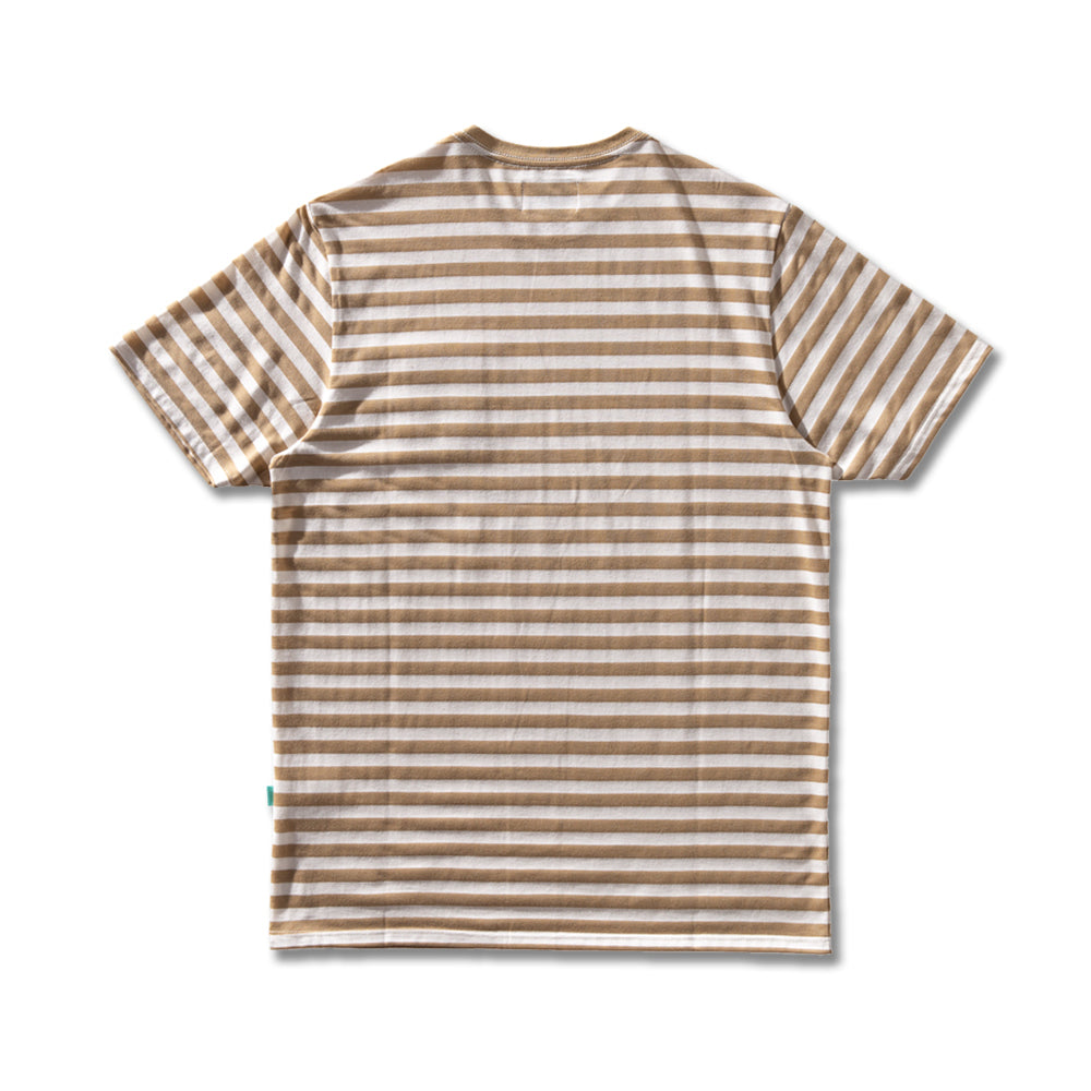 Camiseta Vissla Derrick Disney Stripe Marrom
