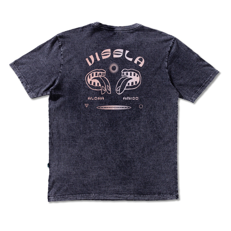 Camiseta Vissla Twin Amigos Preto