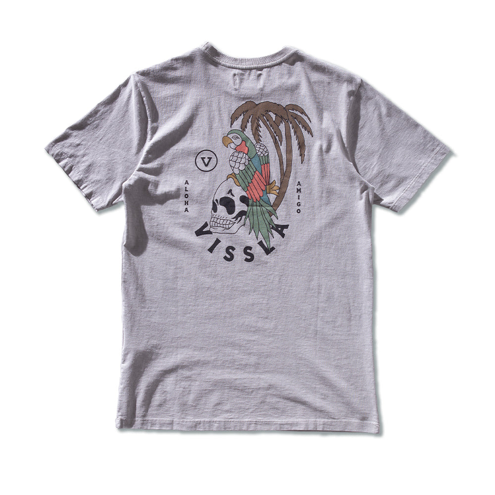 Camiseta Especial Vissla Parrodise Cinza