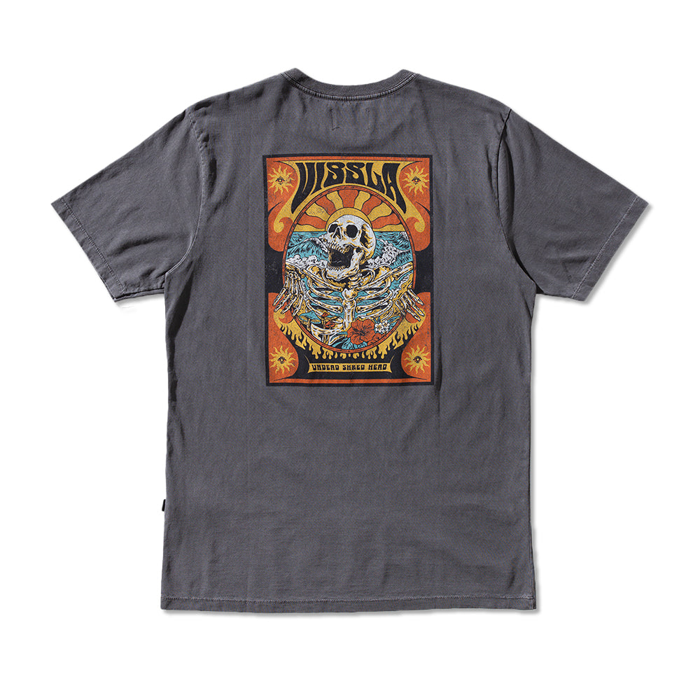 Camiseta Vissla Undead Shred Head Preto