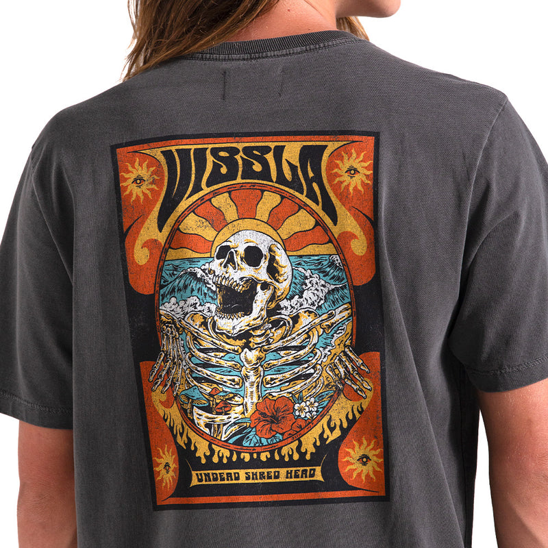 Camiseta Vissla Undead Shred Head Preto