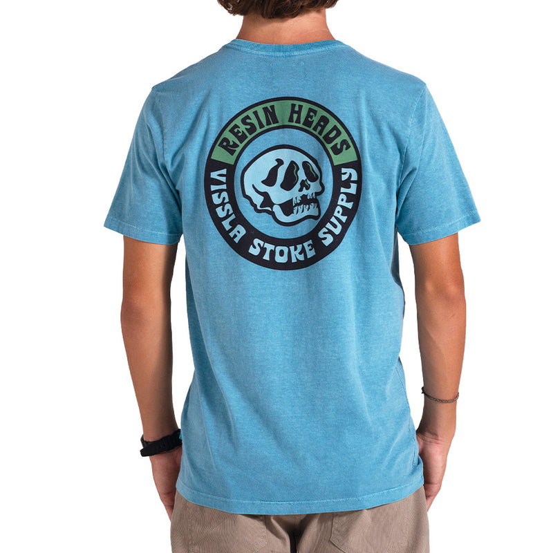 Camiseta Vissla Resin Heads Azul