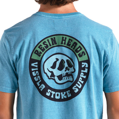 Camiseta Vissla Resin Heads Azul
