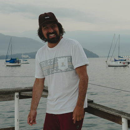 Camiseta Vissla Waikiki Off White