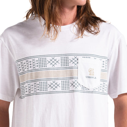 Camiseta Vissla Waikiki Off White