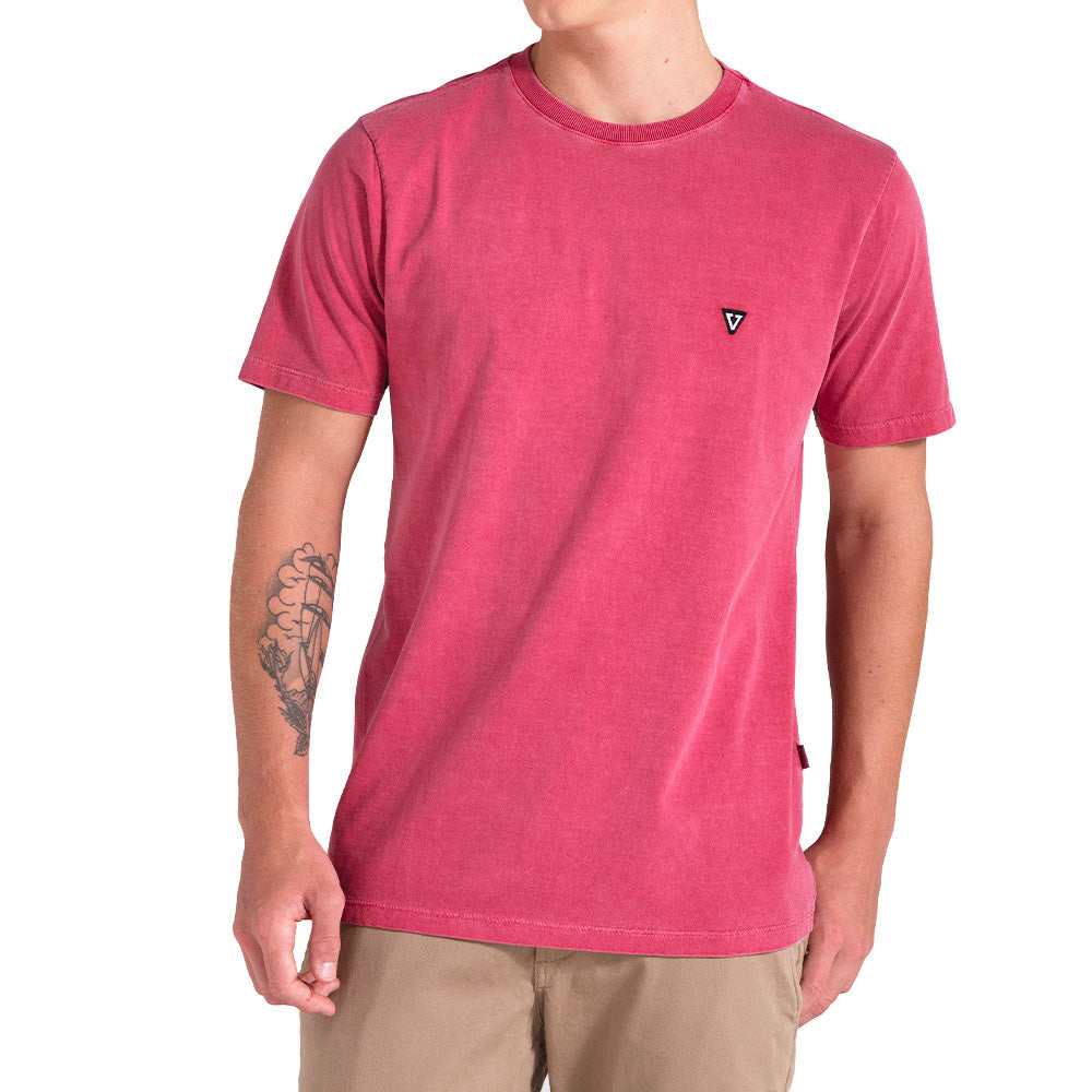 Camiseta Vissla Solid Sets Vermelho
