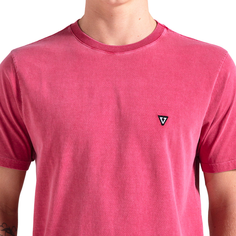 Camiseta Vissla Solid Sets Vermelho
