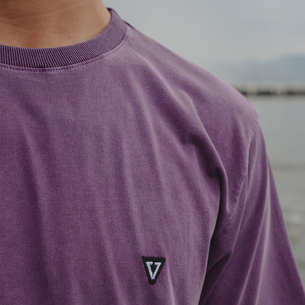 Camiseta Vissla Solid Sets Roxo