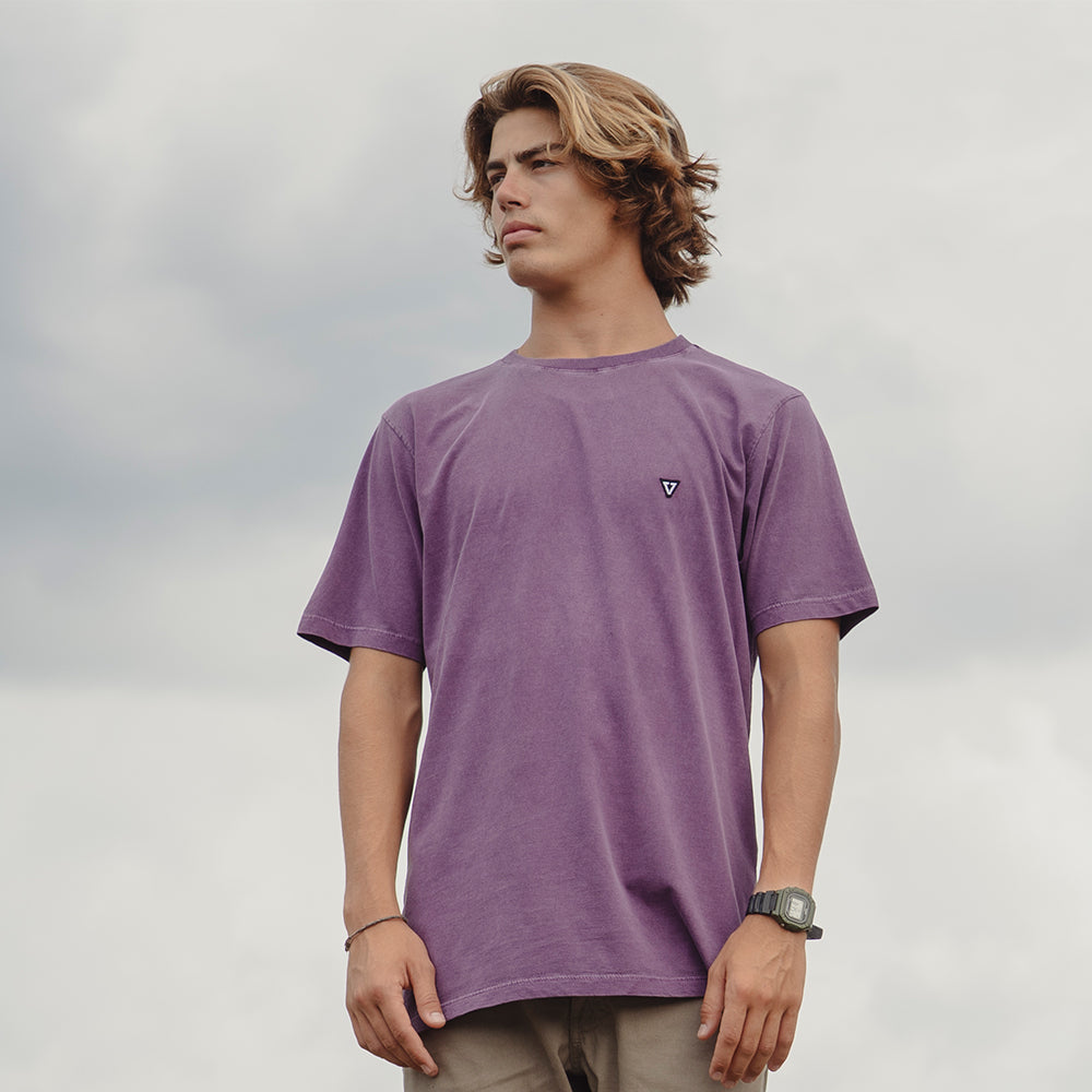 Camiseta Vissla Solid Sets Roxo