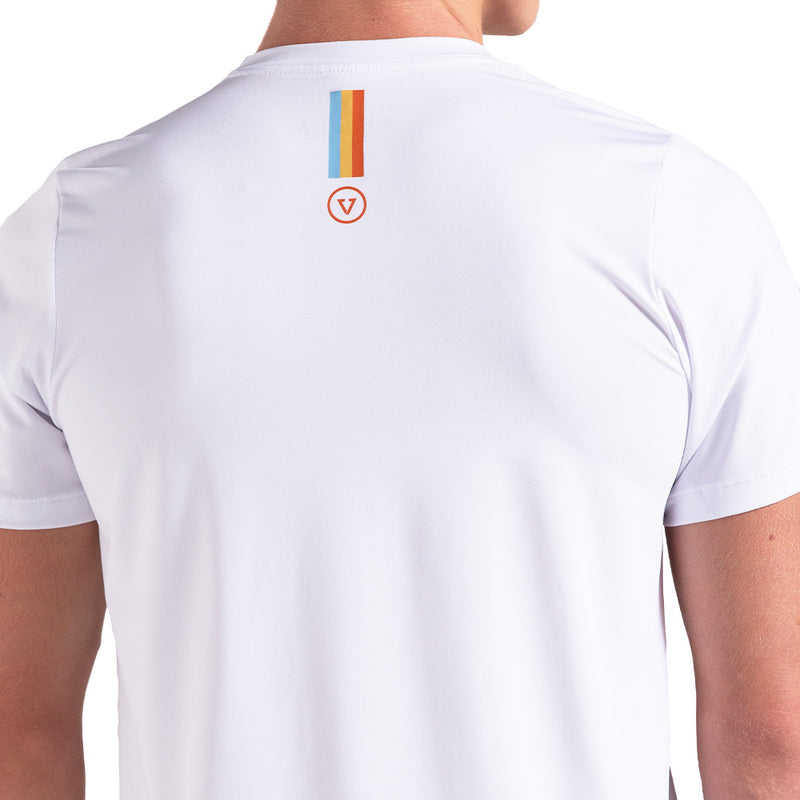 Camiseta Vissla Built Comp Lite Branco
