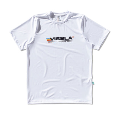 Camiseta Vissla Built Comp Lite Branco