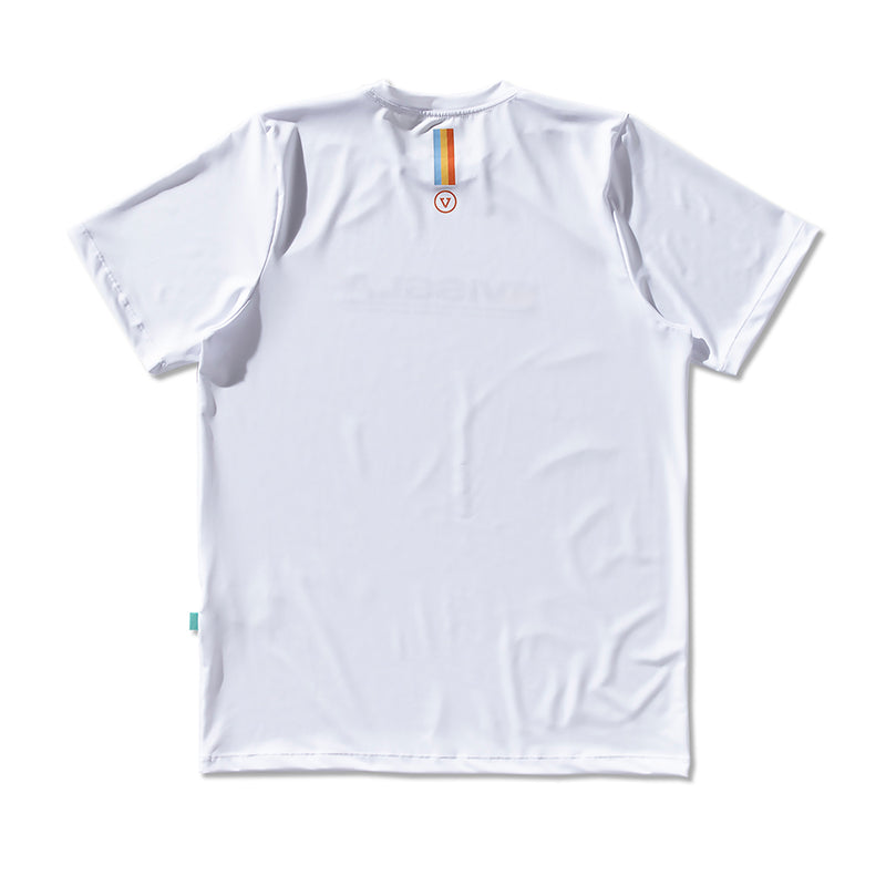 Camiseta Vissla Built Comp Lite Branco