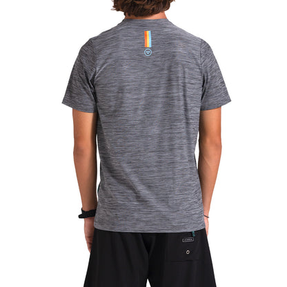 Camiseta Vissla Built Comp Lite Cinza