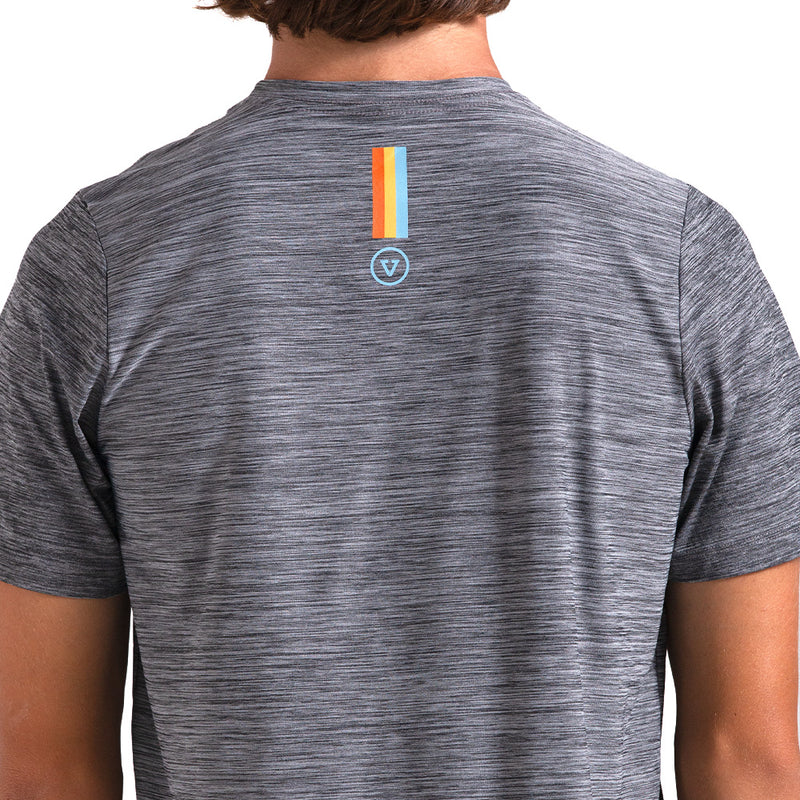 Camiseta Vissla Built Comp Lite Cinza