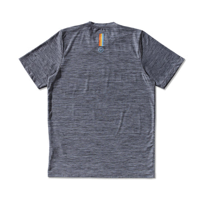 Camiseta Vissla Built Comp Lite Cinza