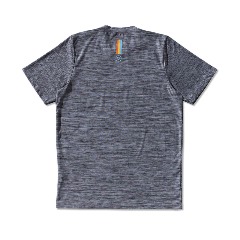 Camiseta Vissla Built Comp Lite Cinza
