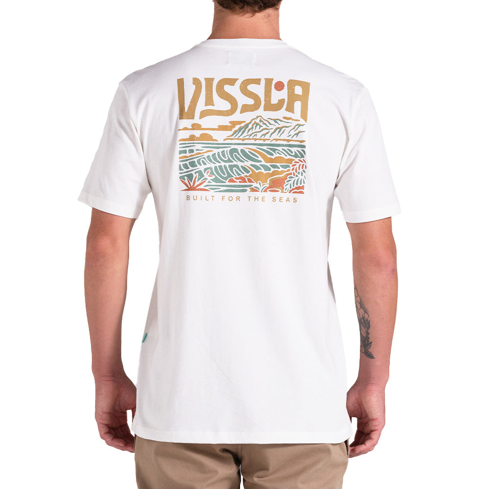 Camiseta Vissla Segara Off White