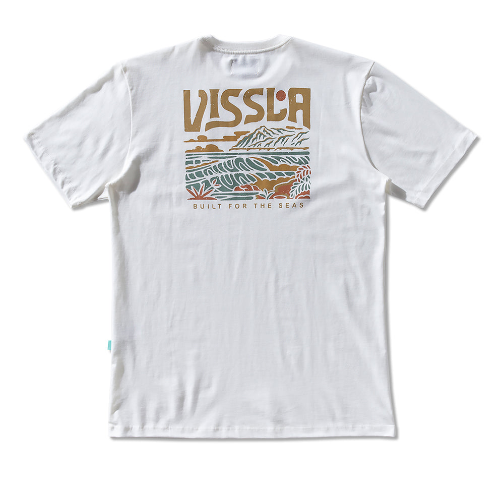 Camiseta Vissla Segara Off White