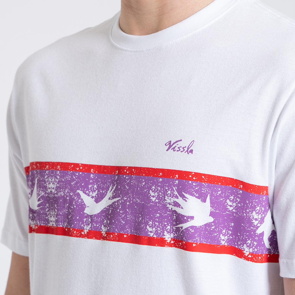 Camiseta Especial Branca Vissla Nathan Kosteschko