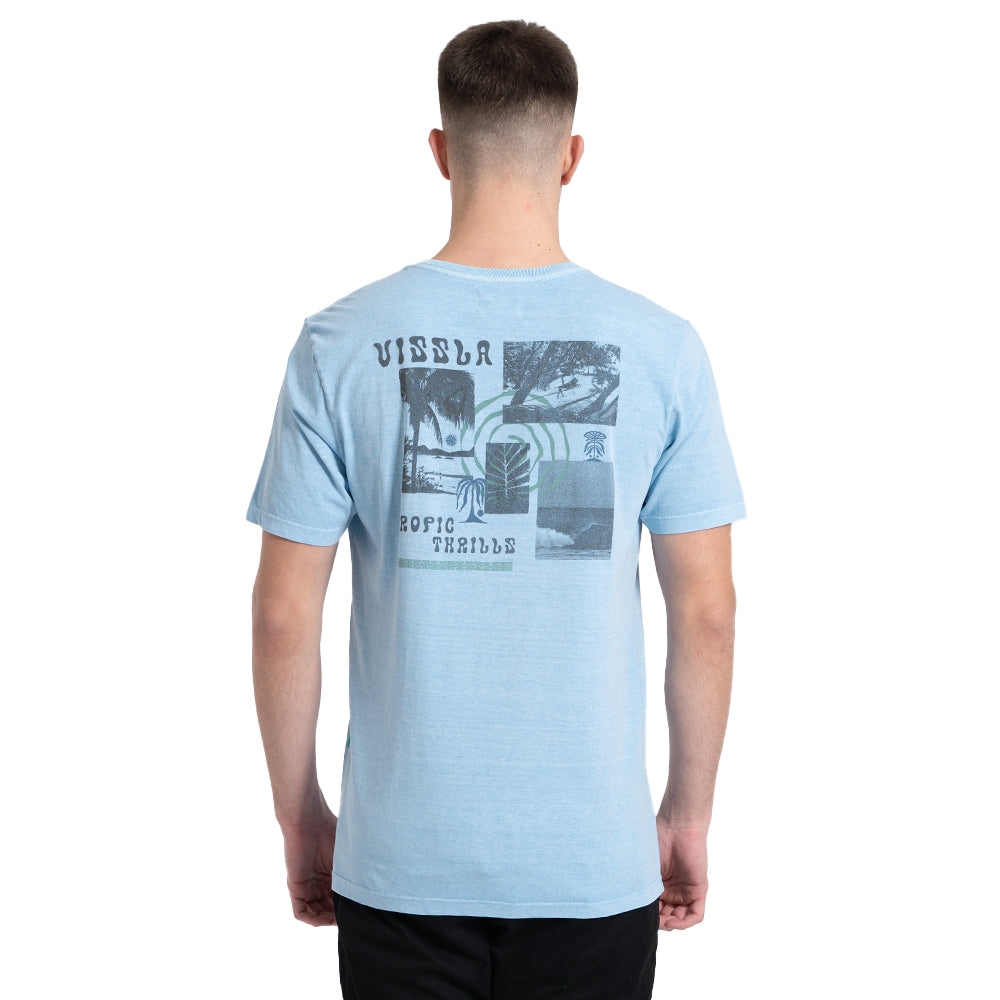 Camiseta Especial Azul Vissla Tropic Thrilss