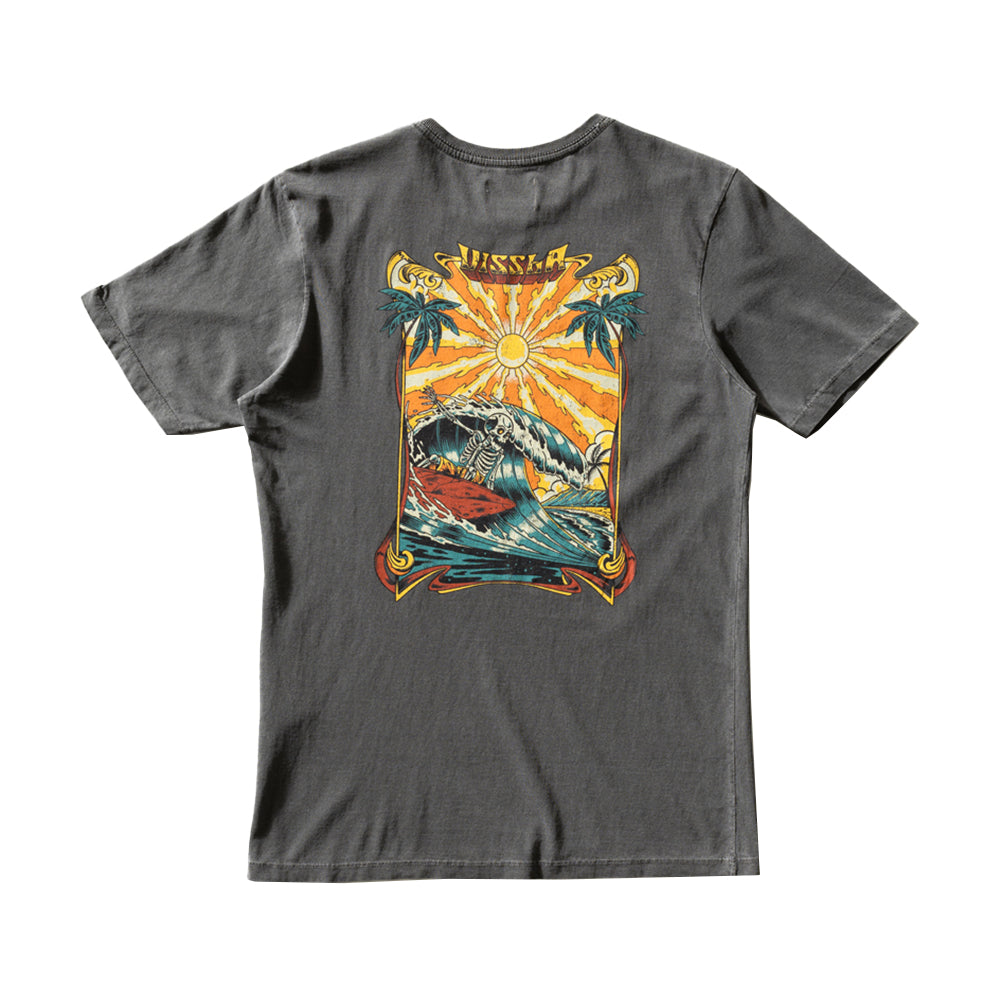 Camiseta Especial Preta Vissla Shredded