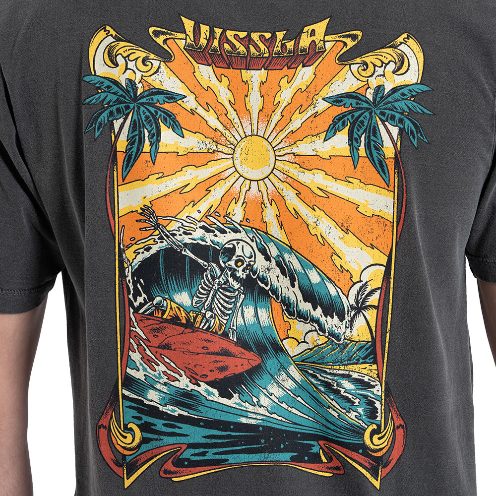 Camiseta Especial Preta Vissla Shredded