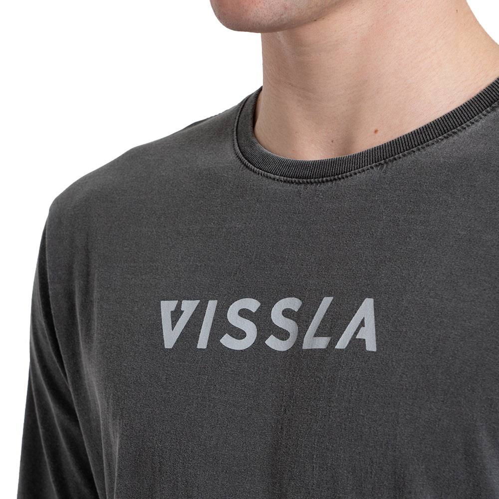Camiseta Especial Manga Curta Vissla Seven Preto