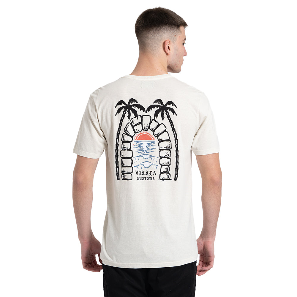 Camiseta Especial Off White Vissla Archwaves